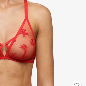 Darjeeling (French Brand) beautiful black bra & thong set